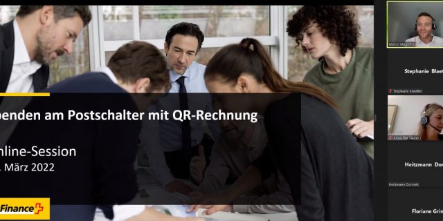 Ergänzungsmöglichkeiten bei QR Rechnungen der PostFinance: Rückblick und Unterlagen